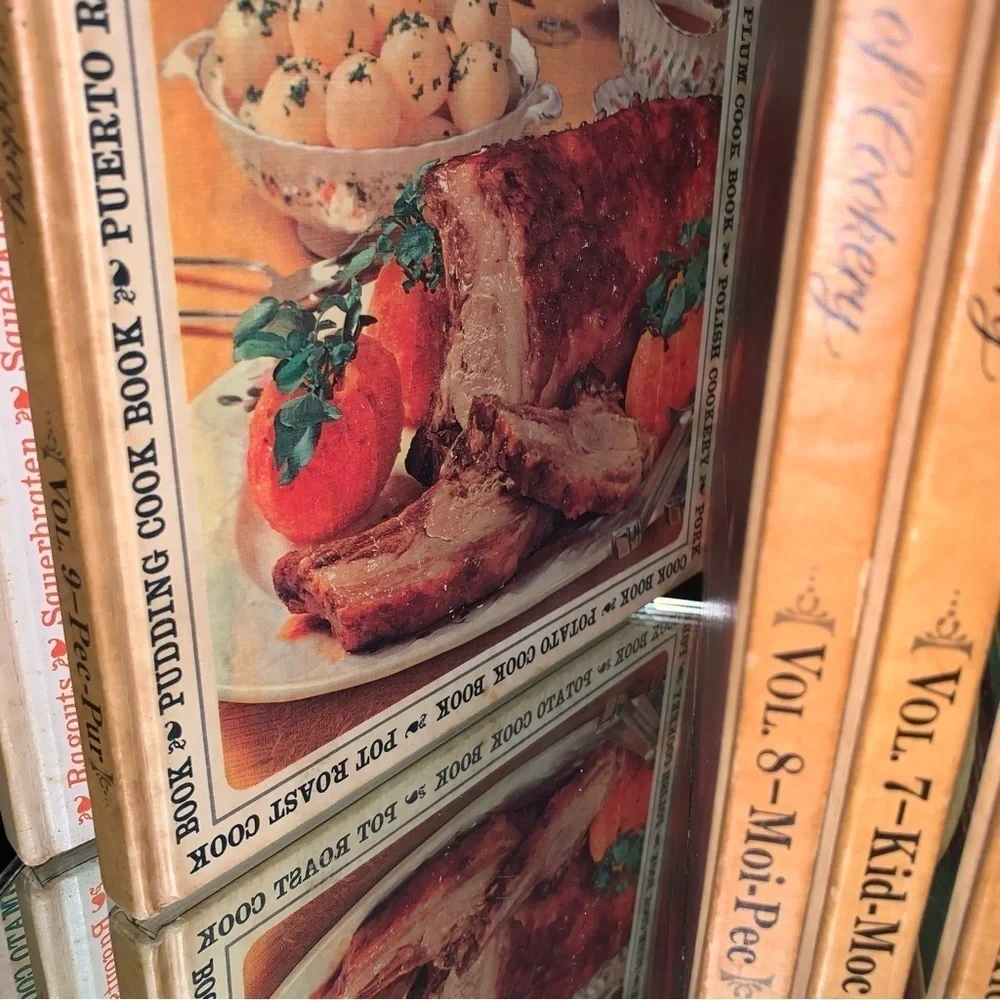 Woman's Day Mid-Century Vintage Hardcover Reference/Display Cookbooks Set of 11